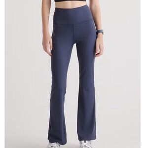 Quince Ultra-Form High-Rise Flared Pant Cosmic‎ Grain Large New With Tags